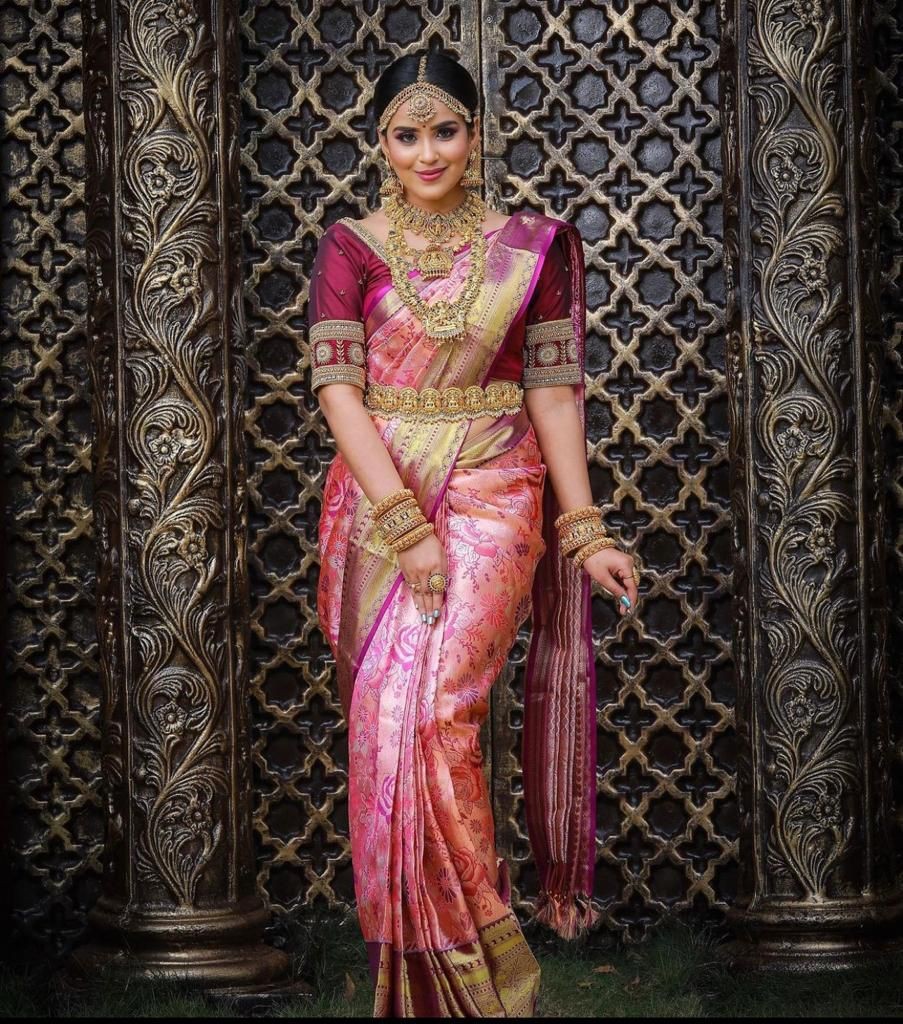 These Latest Indian Bridal Sarees Are All About That Desi Swag!