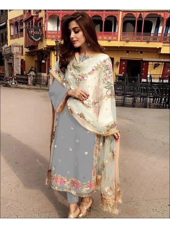 Readymade Stitched Salwar Kameez USA,Indian Pakistani Semi Stitched Salwar Suits  Online: Green